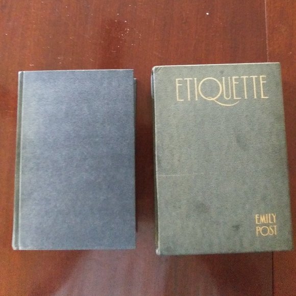 Emily Post, Etiquette 1969 w/ slipcover and signed in 1922, Rare book - Picture 5 of 15